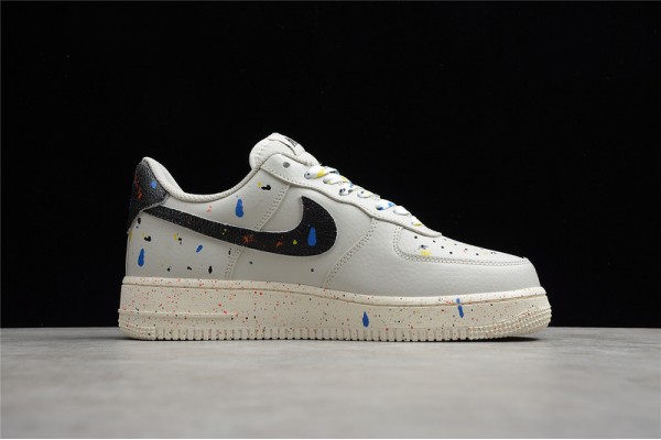 Nike Air Force 1 Low Paint Splatter --CZ0339-001 Casual Shoes Unisex