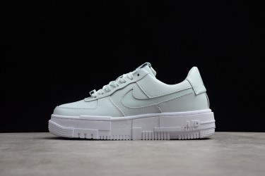 Nike Air Force 1 Low Pixel Ghost Aqua --CK6649-400 Casual Shoes Women