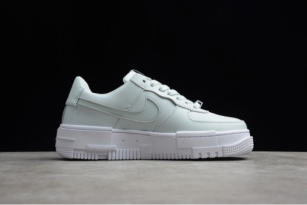 Nike Air Force 1 Low Pixel Ghost Aqua --CK6649-400 Casual Shoes Women