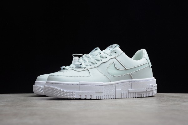 Nike Air Force 1 Low Pixel Ghost Aqua --CK6649-400 Casual Shoes Women