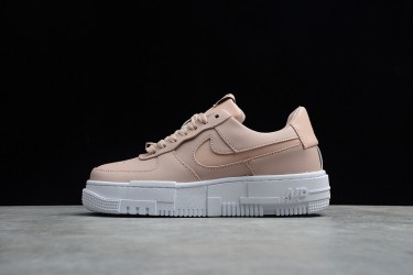 Nike Air Force 1 Low Pixel Particle Beige --CK6649-200 Casual Shoes Women