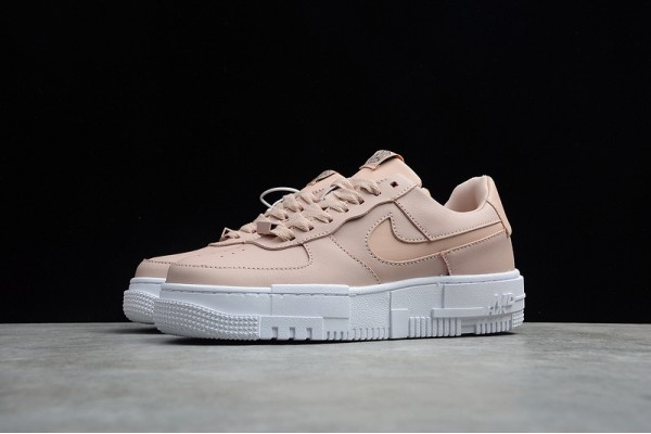 Nike Air Force 1 Low Pixel Particle Beige --CK6649-200 Casual Shoes Women