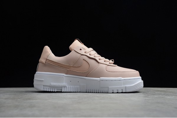 Nike Air Force 1 Low Pixel Particle Beige --CK6649-200 Casual Shoes Women