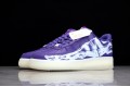 Nike Air Force 1 Low Purple Skeleton ——CU8067-500 Casual Shoes Unisex