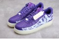 Nike Air Force 1 Low Purple Skeleton ——CU8067-500 Casual Shoes Unisex