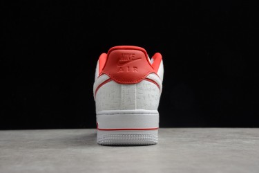 Nike Air Force 1 Low Red --898889-101 Casual Shoes Unisex