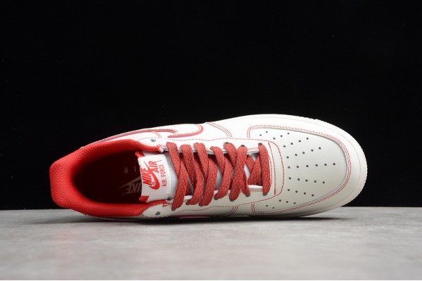 Nike Air Force 1 Low Red White --315122-707 Casual Shoes Unisex