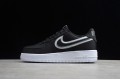 Nike Air Force 1 Low Reverse Stitch - Black --CD0886-001 Casual Shoes Unisex