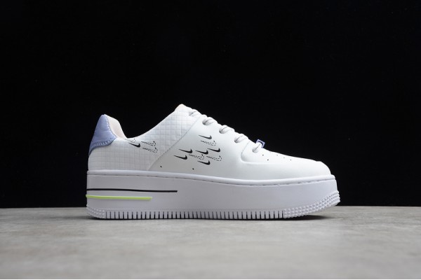 Nike Air Force 1 Low Sage Light Thistle --CU4770-100 Casual Shoes Women