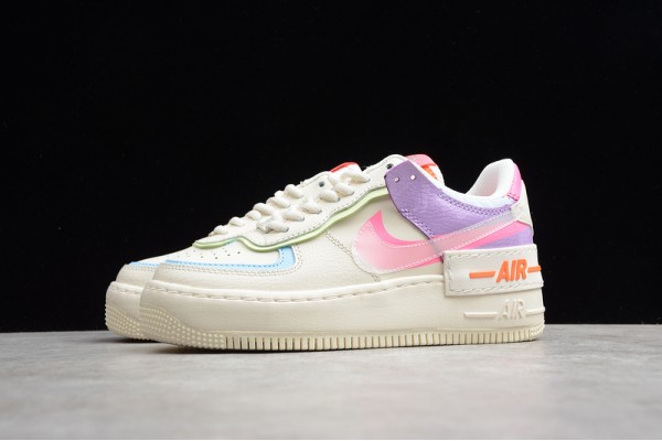 Nike Air Force 1 Low Shadow Beige --CU3012-164 Casual Shoes Women