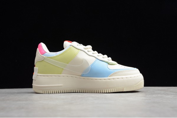 Nike Air Force 1 Low Shadow Beige --CU3012-164 Casual Shoes Women