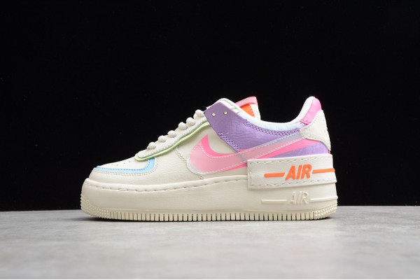 Nike Air Force 1 Low Shadow Beige --CU3012-164 Casual Shoes Women