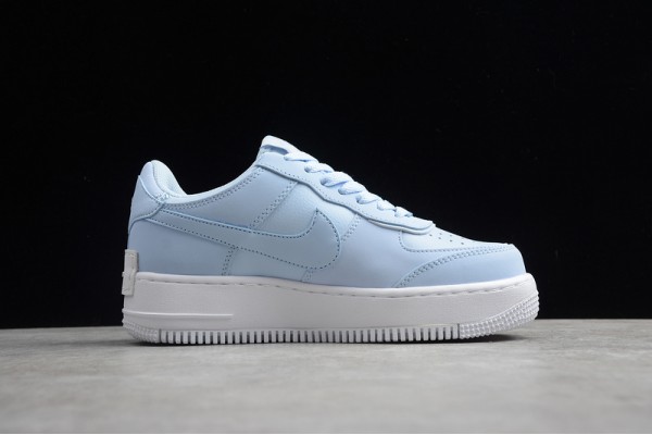 Nike Air Force 1 Low Shadow Hydrogen Blue --CV3020-400 Casual Shoes Women