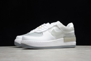 Nike Air Force 1 Low Shadow SE Particle Grey --CK6561-100 Casual Shoes Women