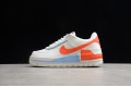 Nike Air Force 1 Low Shadow SE Team Orange Blue --CQ9503-100 Casual Shoes Women