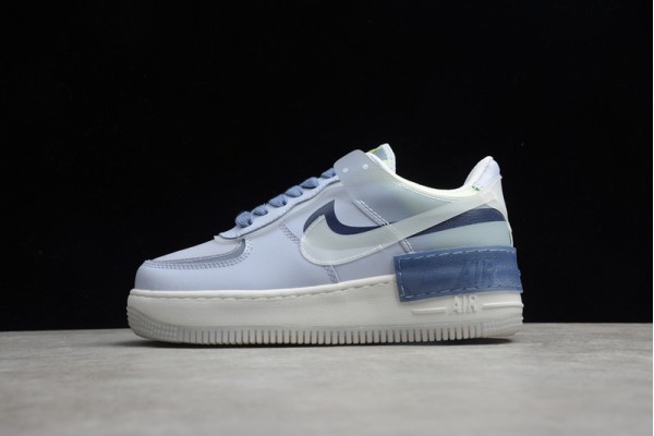 Nike Air Force 1 Low Shadow SE World Indigo --CK6561-001 Casual Shoes Women