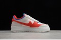 Nike Air Force 1 Low Shadow Sail Royal Red --CU8591-100 Casual Shoes Women