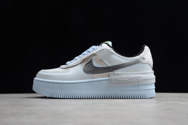 Nike Air Force 1 Low Shadow Snakeskin --CV3027-001 Casual Shoes Men