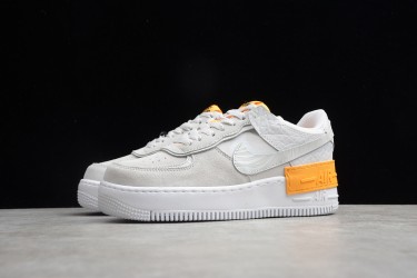 Nike Air Force 1 Low Shadow Tan Orange --CU3446-001 Casual Shoes Women