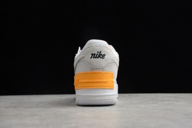 Nike Air Force 1 Low Shadow Tan Orange --CU3446-001 Casual Shoes Women