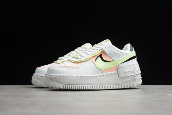 Nike Air Force 1 Low Shadow White Crimson Tint --CI0919-107 Casual Shoes Women