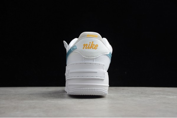 Nike Air Force 1 Low Shadow White Glacier Ice --DA4286-100 Casual Shoes Women