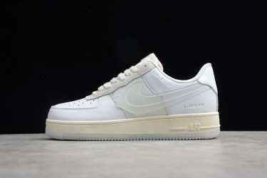 Nike Air Force 1 Low Transparent Swoosh --CV3040-100 Casual Shoes Unisex