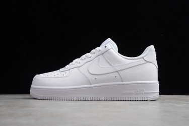 Nike Air Force 1 Low White --N-0266 Casual Shoes Unisex