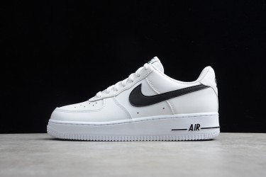 Nike Air Force 1 Low White Black --CJ0952-100 Casual Shoes Men