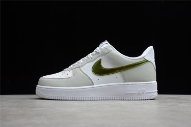 Nike Air Force 1 Low White Iridescent Swoosh --DC9029-100 Casual Shoes Unisex