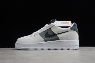 Nike Air Force 1 Low White Iron Grey --CJ4093-100 Casual Shoes Unisex