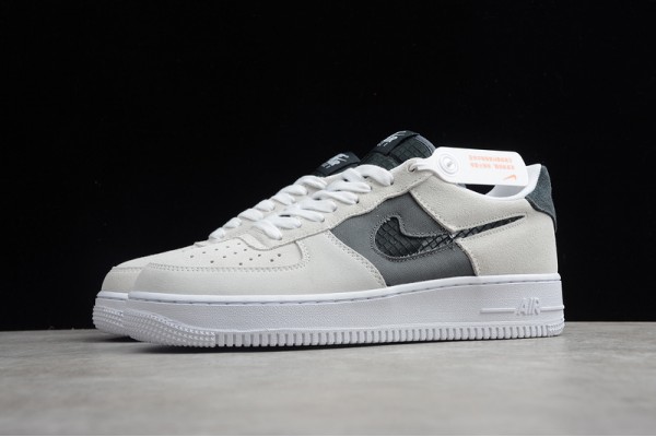 Nike Air Force 1 Low White Iron Grey --CJ4093-100 Casual Shoes Unisex