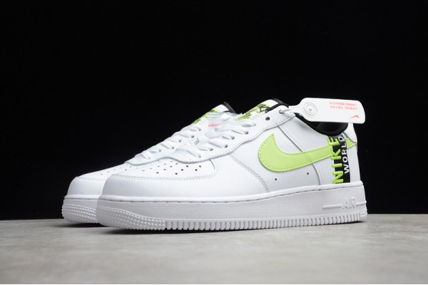 Nike Air Force 1 Low Worldwide Pack - White Barely Volt --CN8536-100 Casual Shoes Unisex