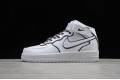 Nike Air Force 1 Mid 07 Black White --368742-810 Casual Shoes Unisex