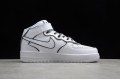 Nike Air Force 1 Mid 07 Black White --368742-810 Casual Shoes Unisex