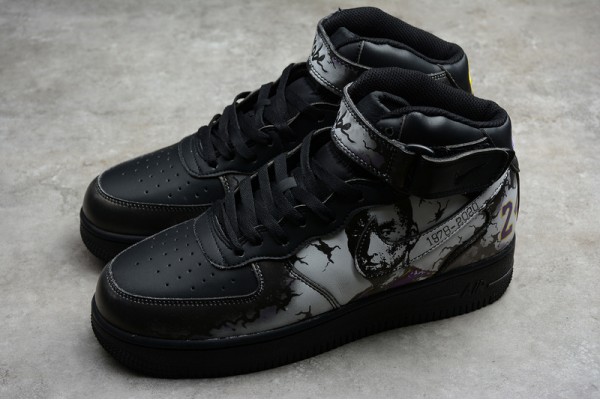 Nike Air Force 1 Mid Black --AQ8021-002 Casual Shoes Unisex