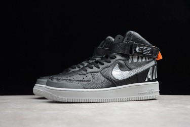 Nike Air Force 1 Mid Black --CQ0449-001 Casual Shoes Unisex