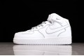 Nike Air Force 1 Mid Black White --369733-809 Casual Shoes Unisex