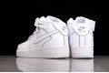 Nike Air Force 1 Mid Black White --369733-809 Casual Shoes Unisex