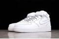 Nike Air Force 1 Mid Black White --369733-809 Casual Shoes Unisex