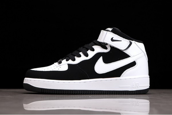 Nike Air Force 1 Mid Black White --YH2293-033 Casual Shoes Unisex