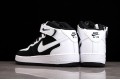 Nike Air Force 1 Mid Black White --YH2293-033 Casual Shoes Unisex