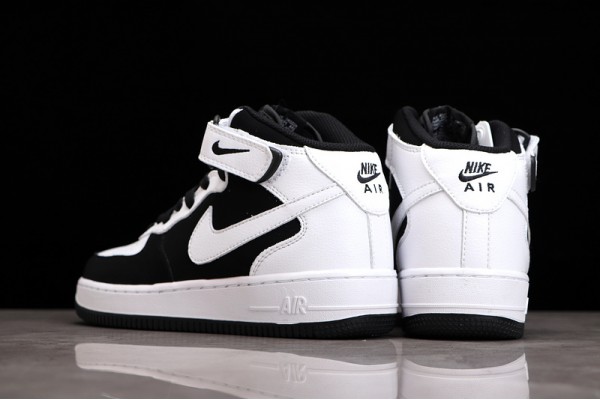 Nike Air Force 1 Mid Black White --YH2293-033 Casual Shoes Unisex