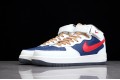 Nike Air Force 1 Mid Blue Red White --512745-068 Casual Shoes Unisex