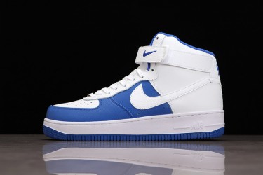 Nike Air Force 1 Mid Blue White --DC8870-100 Casual Shoes Unisex