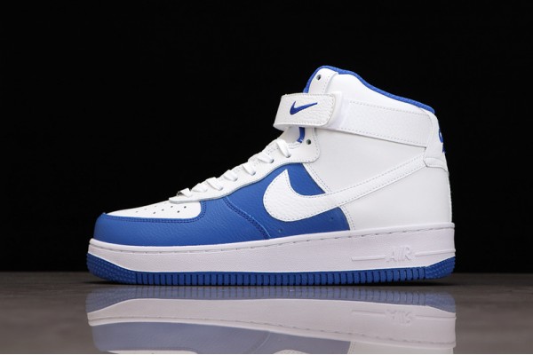 Nike Air Force 1 Mid Blue White --DC8870-100 Casual Shoes Unisex