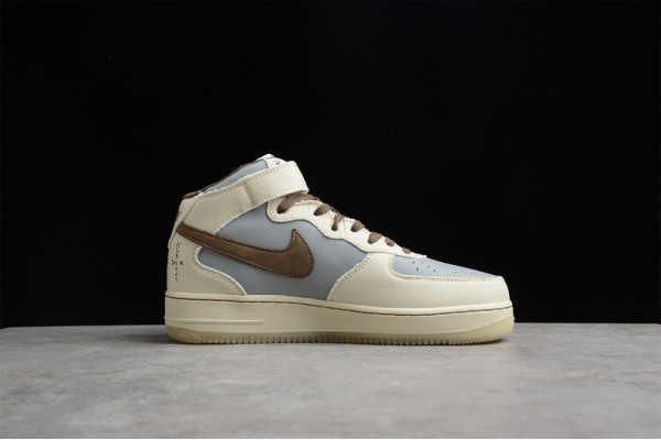 Nike Air Force 1 Mid Brown --BQ5828-202 Casual Shoes Unisex