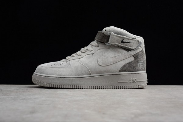 Nike Air Force 1 Mid Gray --807618-200 Casual Shoes Unisex