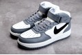 Nike Air Force 1 Mid Gray Black --AQ3778-994 Casual Shoes Unisex