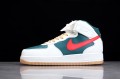 Nike Air Force 1 Mid Green Red --AQ3778-992 Casual Shoes Unisex